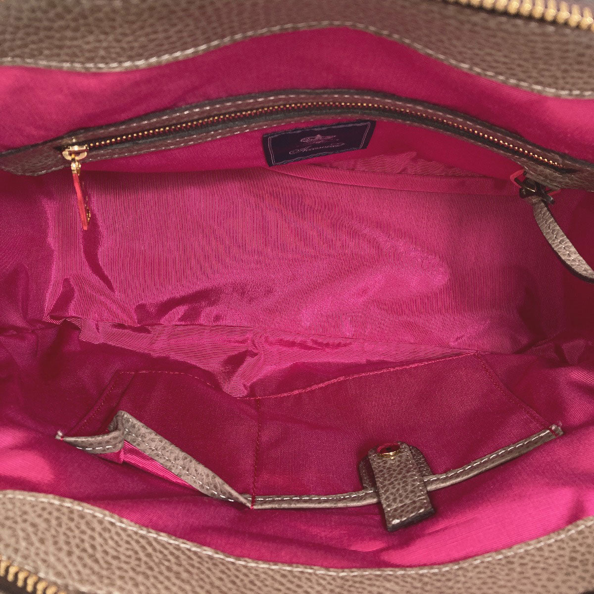 ADMJ logo Handbag Calf Ladies [Used]