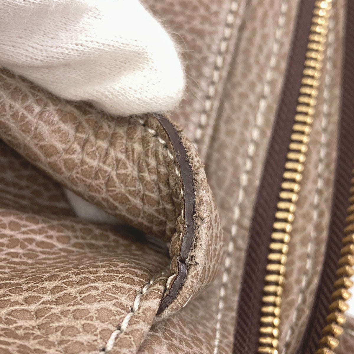 ADMJ logo Handbag Calf Ladies [Used]