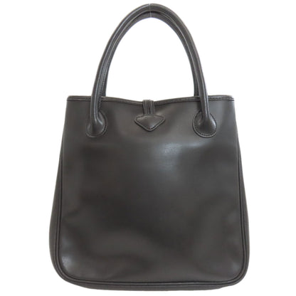 Longchamp logo Handbag Leather Ladies [Used]