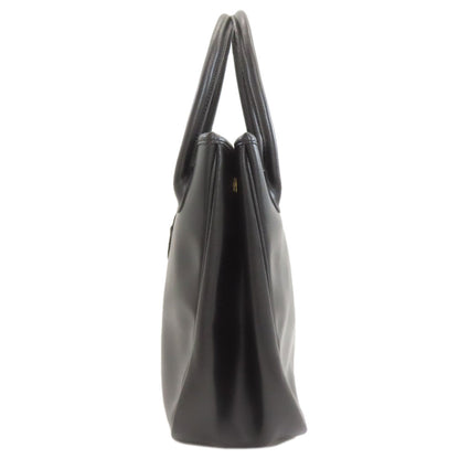 Longchamp logo Handbag Leather Ladies [Used]