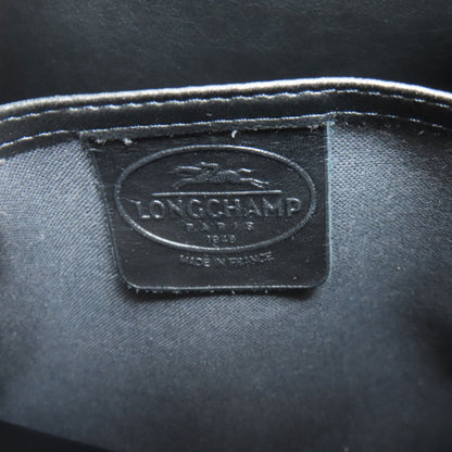Longchamp logo Handbag Leather Ladies [Used]