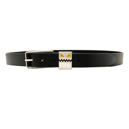 FENDI monster belt Leather mens [Used]