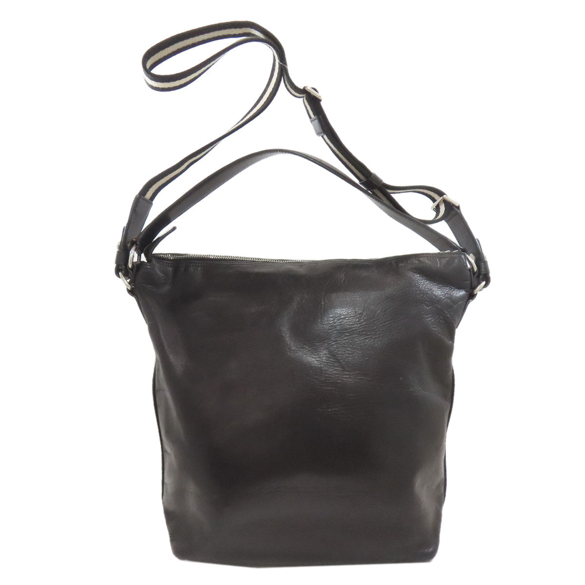 BALLY Logo 2WAY Tote Bag Leather Ladies [Used]