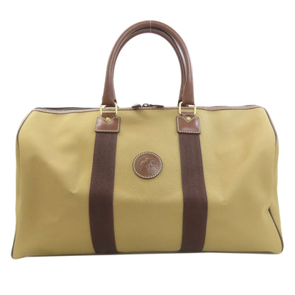 HUNTING WORLD logo Boston bag Canvas Ladies [Used]