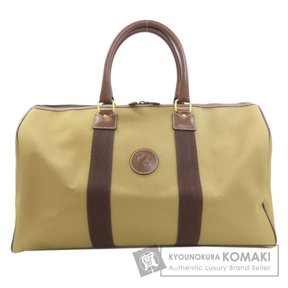 HUNTING WORLD logo Boston bag Canvas Ladies [Used]