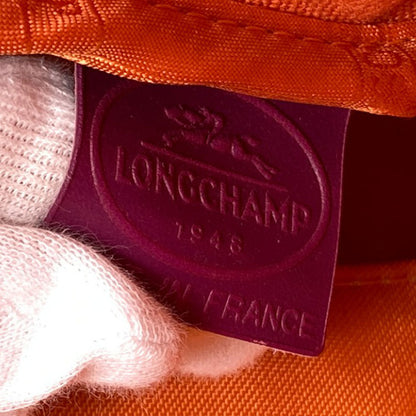 Longchamp Stripe Tote Bag Canvas Ladies [Used]