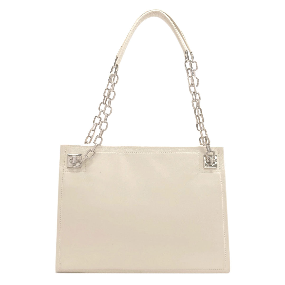 BALLY logo Tote Bag Leather Ladies [Used]