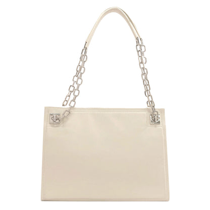 BALLY logo Tote Bag Leather Ladies [Used]