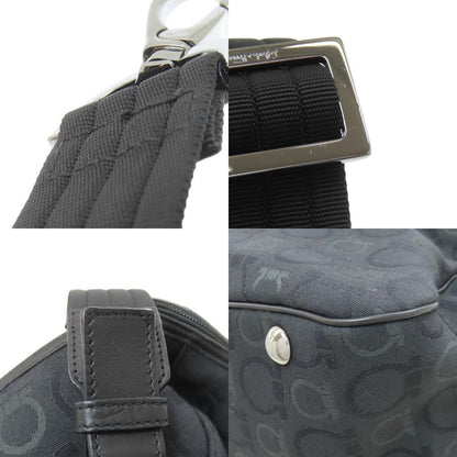 Salvatore Ferragamo GanciniHardware motif 2WAY Boston bag Canvas Ladies [Used]