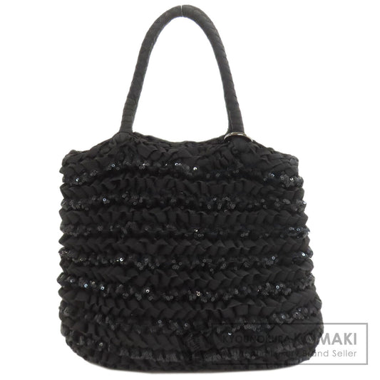 ANTEPRIMA Braided Spangle Handbag Nylon canvas Ladies [Used]