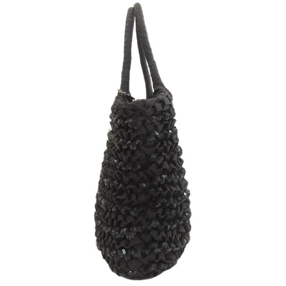 ANTEPRIMA Braided Spangle Handbag Nylon canvas Ladies [Used]