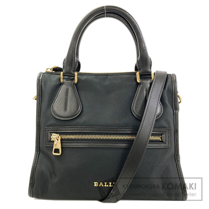 BALLY Logo 2WAY Handbag Nylon Ladies [Used]