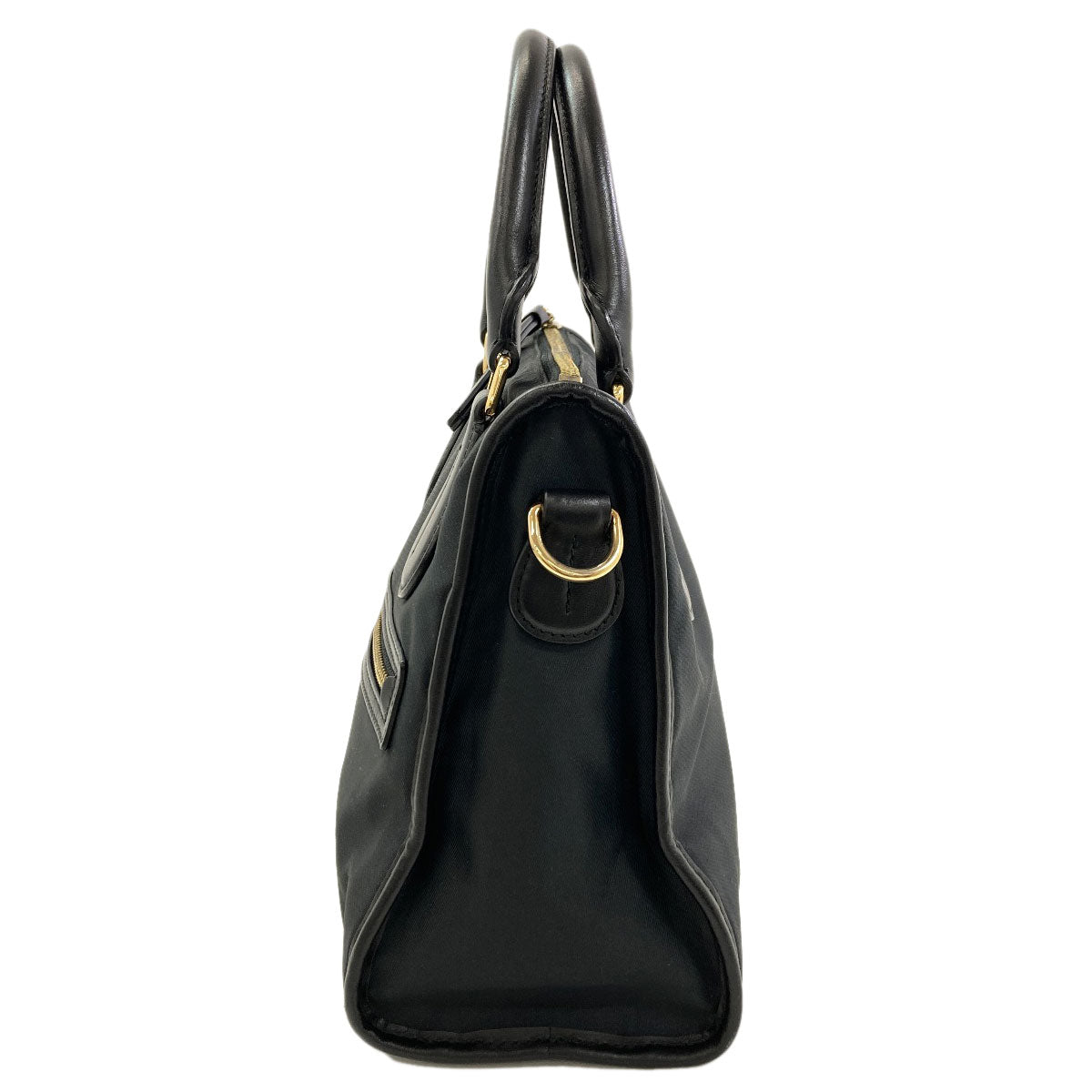 BALLY Logo 2WAY Handbag Nylon Ladies [Used]