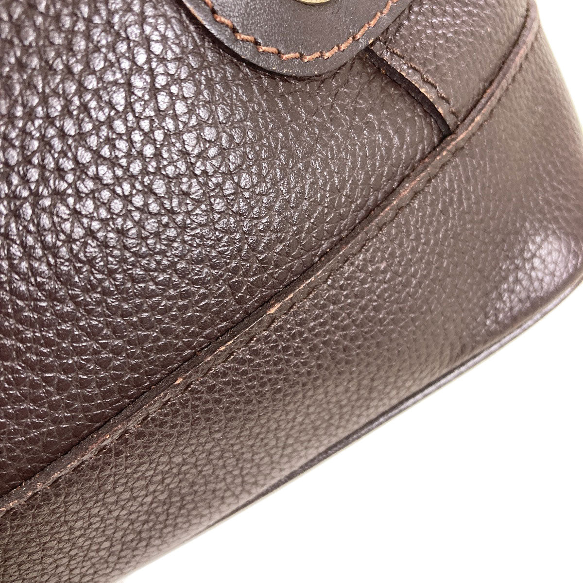 Longchamp one belt Shoulder Bag Leather Ladies [Used]