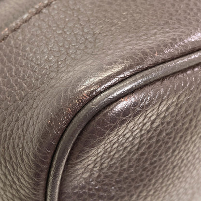 Longchamp one belt Shoulder Bag Leather Ladies [Used]