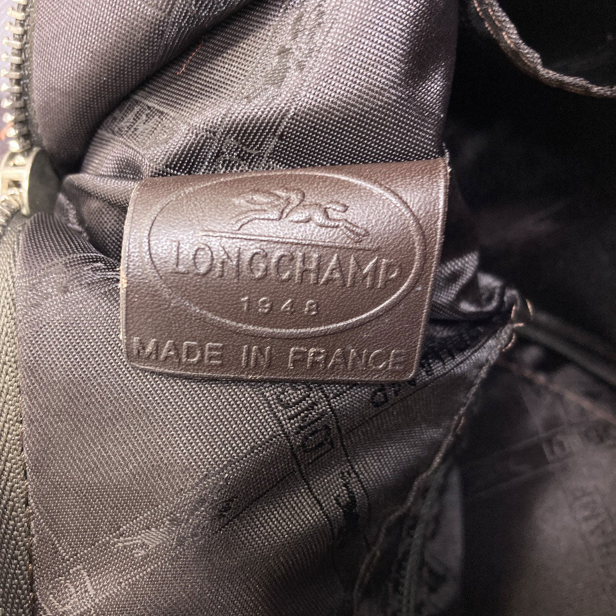 Longchamp one belt Shoulder Bag Leather Ladies [Used]