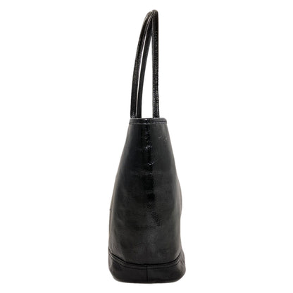 Longchamp logo Tote Bag Patent leather Ladies [Used]