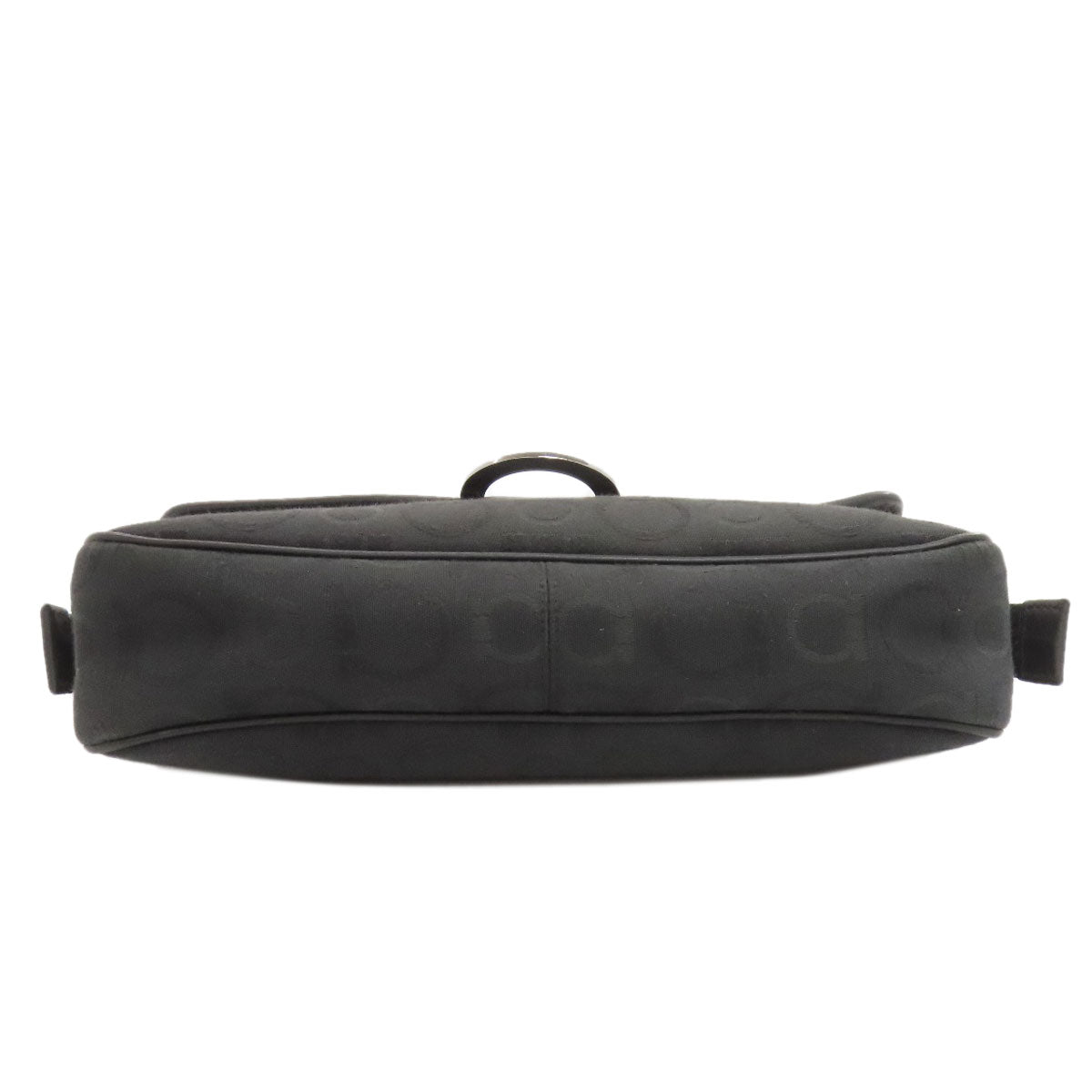 Salvatore Ferragamo one belt GanciniHardware Shoulder Bag Canvas Ladies [Used]