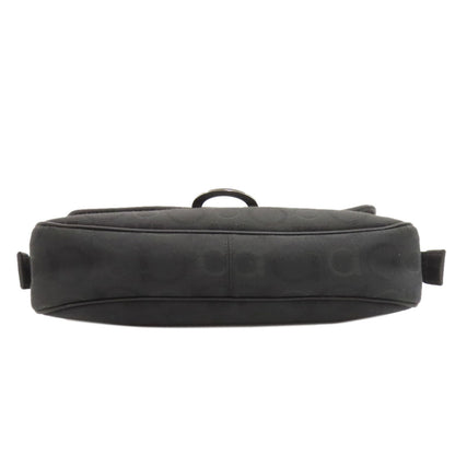 Salvatore Ferragamo one belt GanciniHardware Shoulder Bag Canvas Ladies [Used]