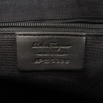 Salvatore Ferragamo one belt GanciniHardware Shoulder Bag Canvas Ladies [Used]