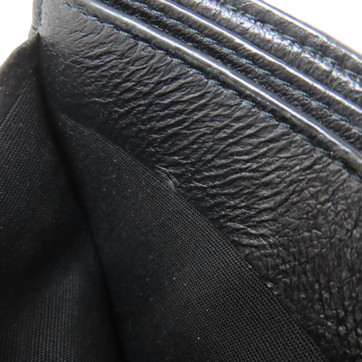 BALENCIAGA 594315 logo Bifold Wallet with Coin Pocket Leather mens [Used]