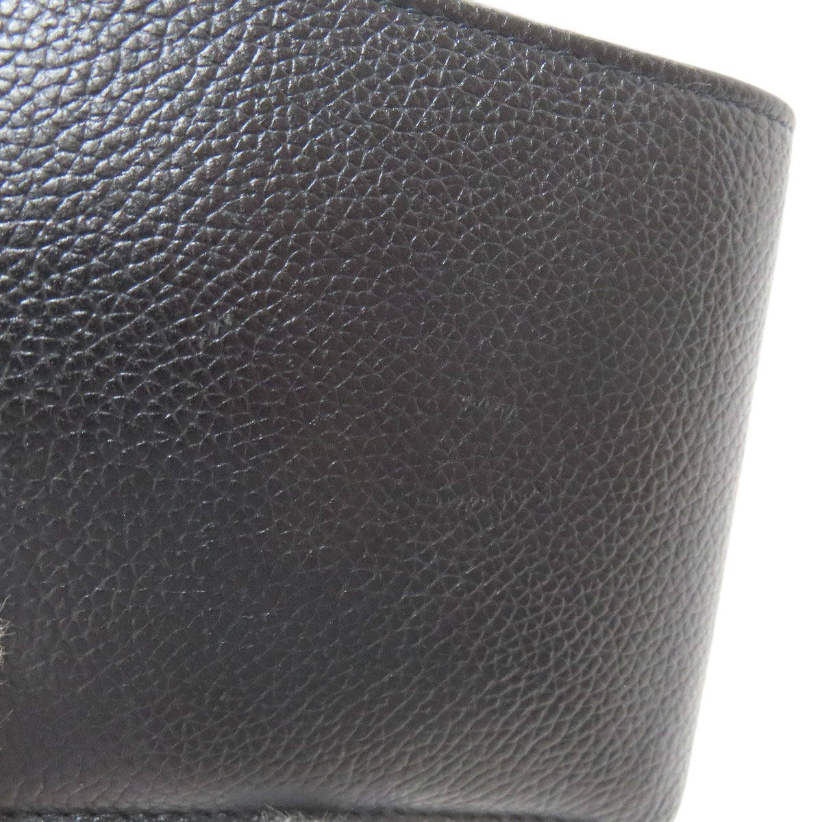 BALENCIAGA 594315 logo Bifold Wallet with Coin Pocket Leather mens [Used]
