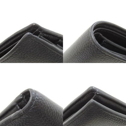 BALENCIAGA 594315 logo Bifold Wallet with Coin Pocket Leather mens [Used]