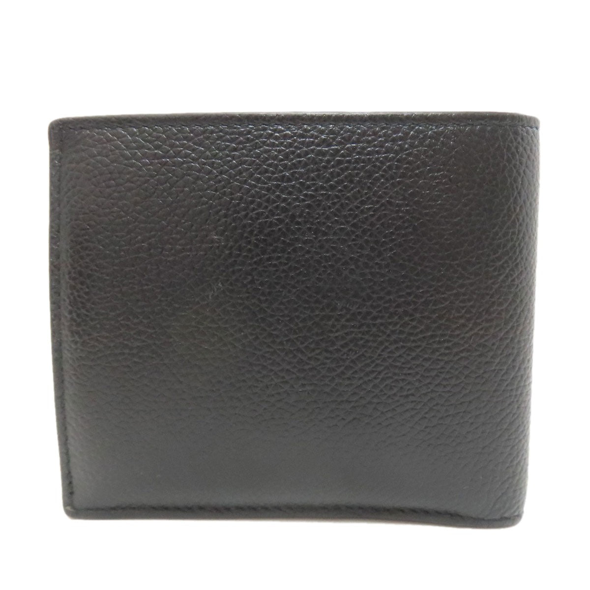 BALENCIAGA 594315 logo Bifold Wallet with Coin Pocket Leather mens [Used]