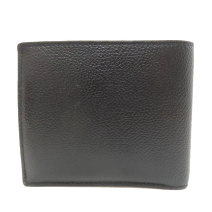 BALENCIAGA 594315 logo Bifold Wallet with Coin Pocket Leather mens [Used]