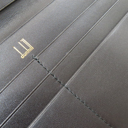 Dunhill logo Long wallet (with coin pocket) Leather mens [Used]