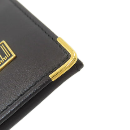Dunhill logo Long wallet (with coin pocket) Leather mens [Used]