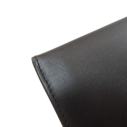 Dunhill logo Long wallet (with coin pocket) Leather mens [Used]