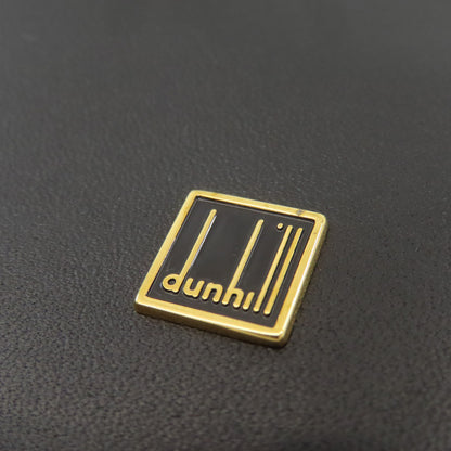 Dunhill logo Long wallet (with coin pocket) Leather mens [Used]