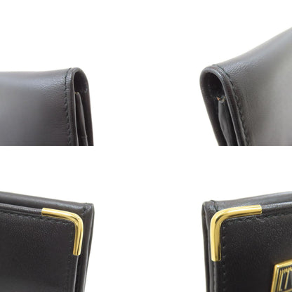 Dunhill logo Long wallet (with coin pocket) Leather mens [Used]