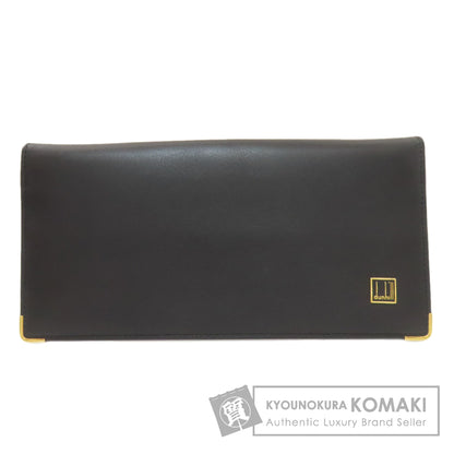 Dunhill logo Long wallet (with coin pocket) Leather mens [Used]