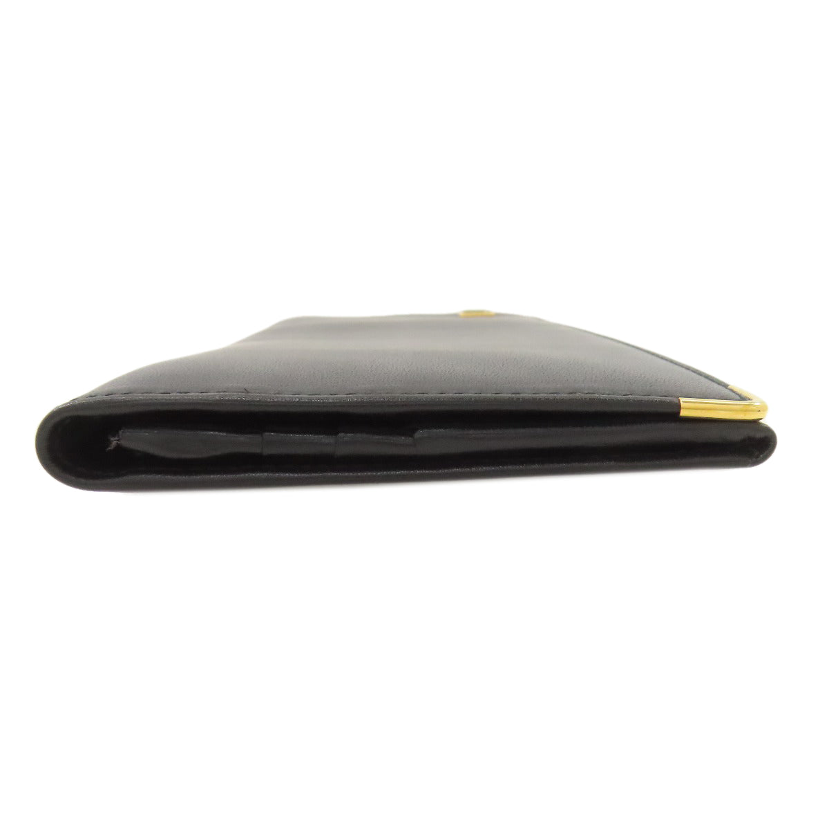 Dunhill logo Long wallet (with coin pocket) Leather mens [Used]