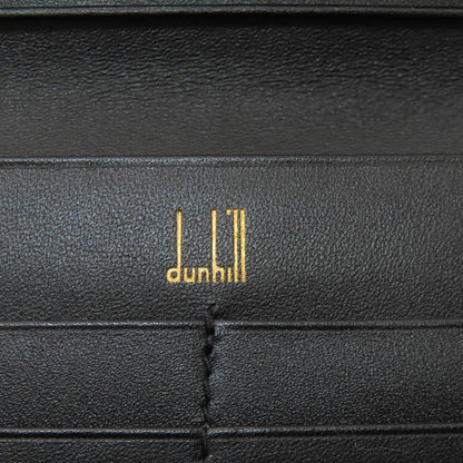 Dunhill logo Long wallet (with coin pocket) Leather mens [Used]