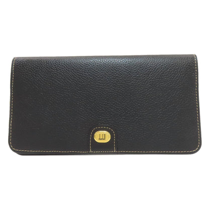 Dunhill logo Long wallet (no coin pocket) Leather Ladies [Used]