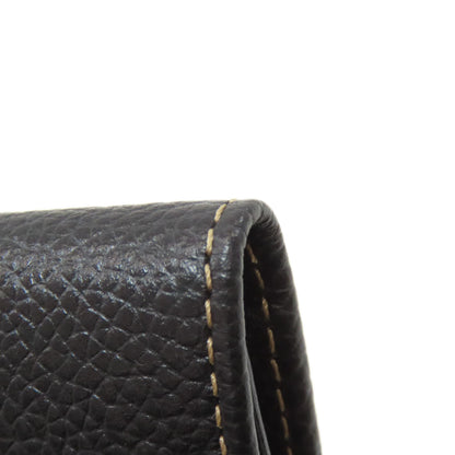 Dunhill logo Long wallet (no coin pocket) Leather Ladies [Used]