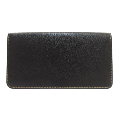 Dunhill logo Long wallet (no coin pocket) Leather Ladies [Used]