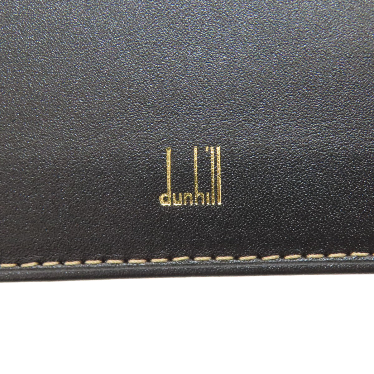 Dunhill logo Long wallet (no coin pocket) Leather Ladies [Used]