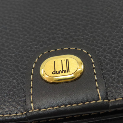 Dunhill logo Long wallet (no coin pocket) Leather Ladies [Used]