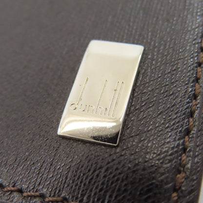 Dunhill sidecar Long wallet (no coin pocket) Leather mens [Used]