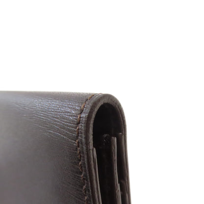 Dunhill sidecar Long wallet (no coin pocket) Leather mens [Used]