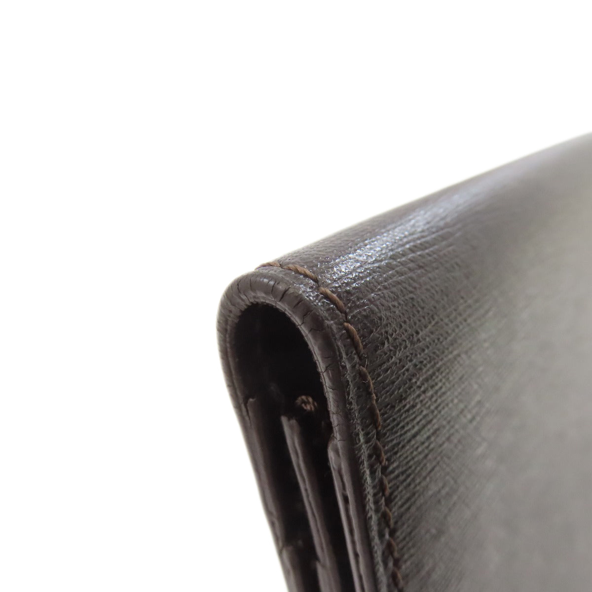 Dunhill sidecar Long wallet (no coin pocket) Leather mens [Used]
