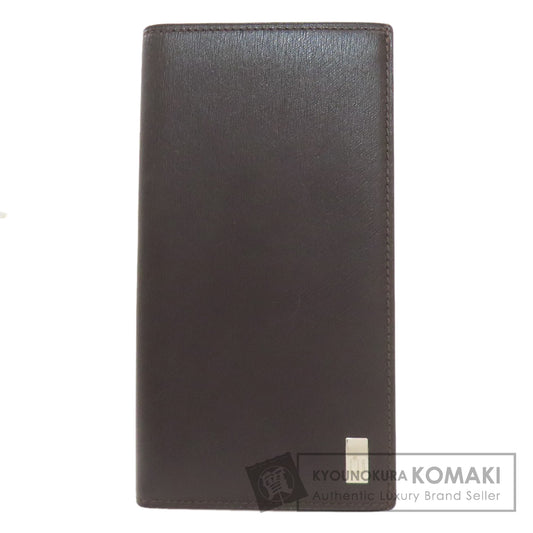 Dunhill sidecar Long wallet (no coin pocket) Leather mens [Used]