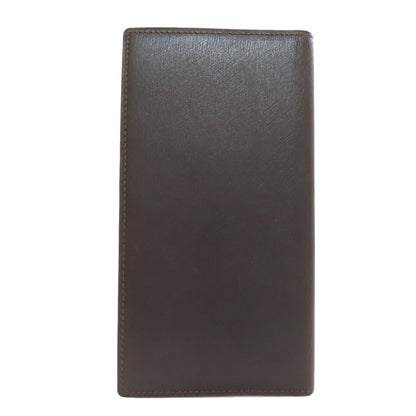 Dunhill sidecar Long wallet (no coin pocket) Leather mens [Used]