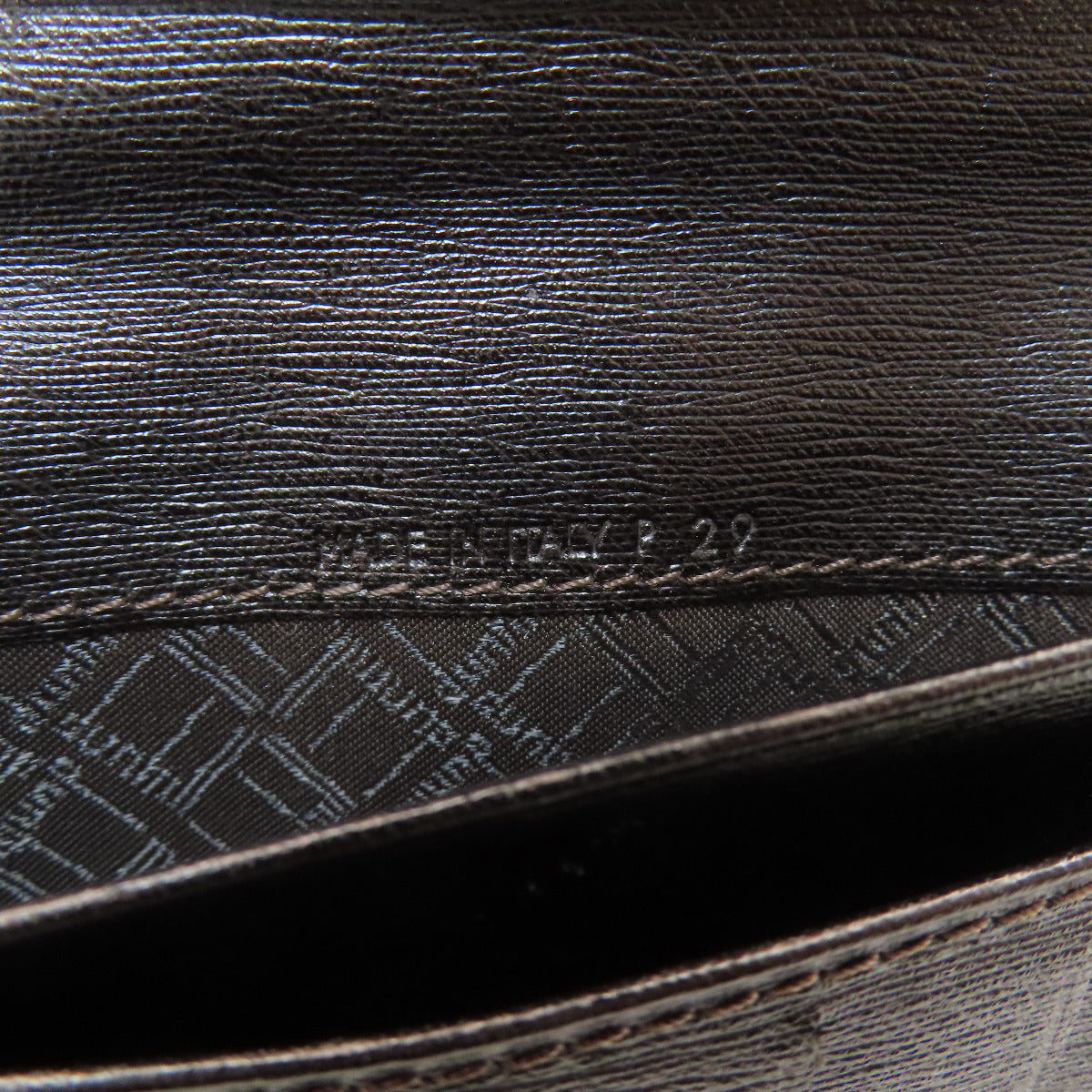 Dunhill sidecar Long wallet (no coin pocket) Leather mens [Used]