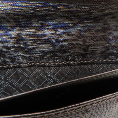 Dunhill sidecar Long wallet (no coin pocket) Leather mens [Used]