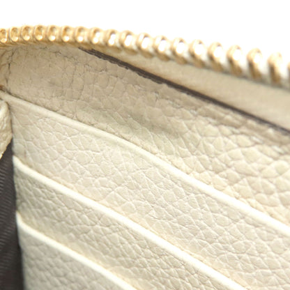 GUCCI 570661 Zumi Long wallet (with coin pocket) Leather Ladies [Used]